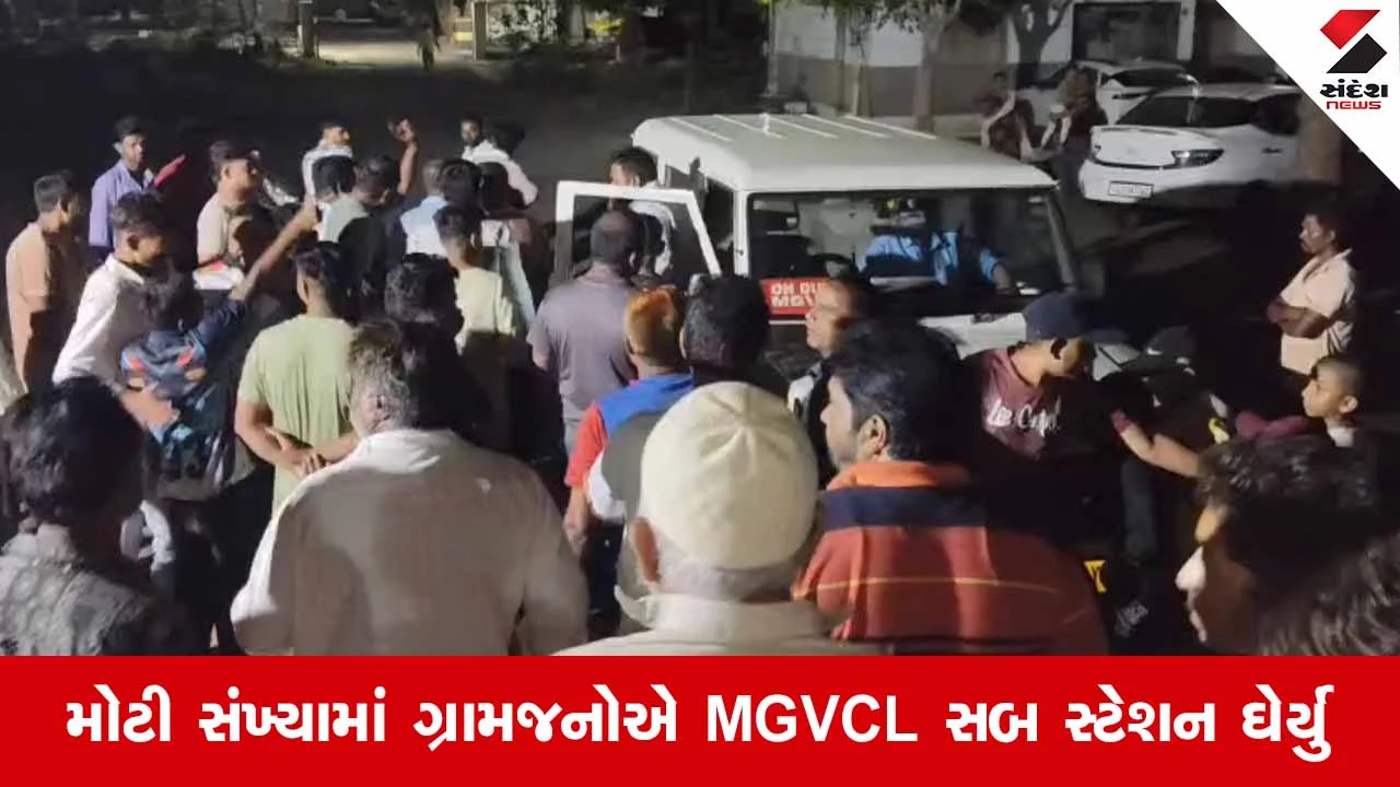 Vadodara News: વાઘોડિયાના જરોદમાં અસહ્ય ગરમી વચ્ચે લાઈટના ધાંધીયાથી ત્રસ્ત ગ્રામજનોનો MGVCL કચેરીએ ભારે હોબાળો