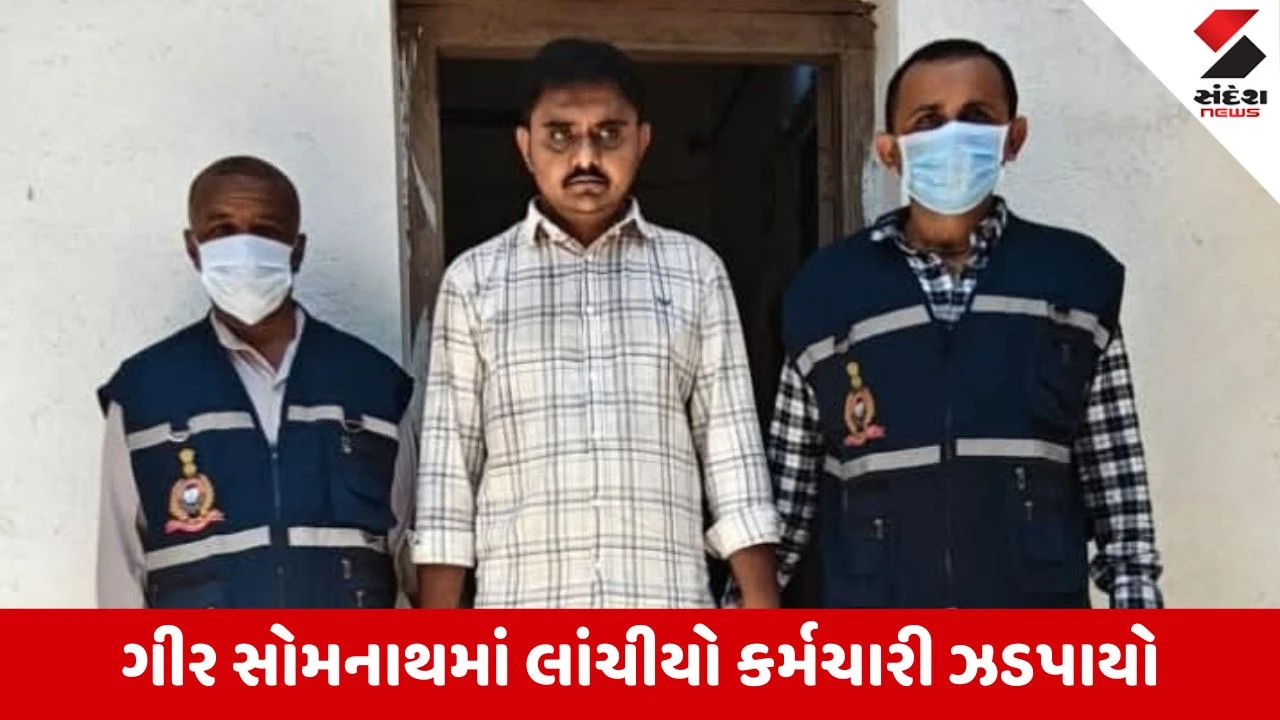 Gir Somnath News: ઇણાજ ચેરિટી કમિશનર કચેરીનો પટાવાળો પાંચ હજારની લાંચ લેતા ઝડપાયો