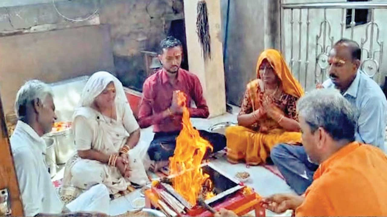 Himatnagar: હડિયોલમાં માતાજીનો પાટોત્સવ ઉજવાયો