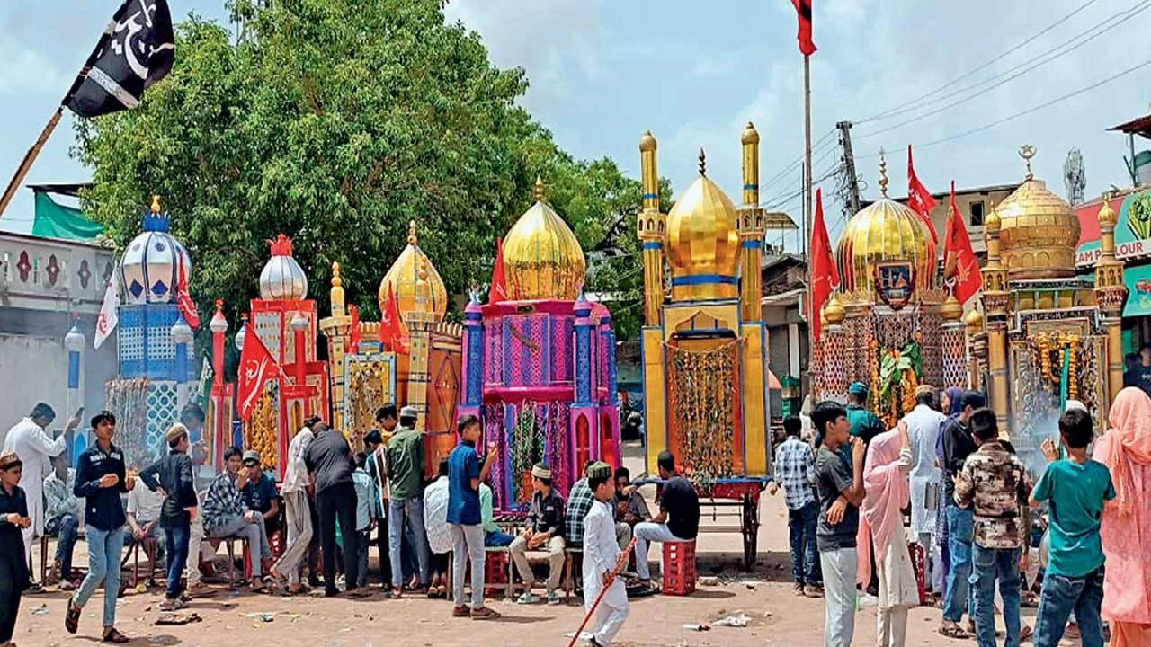ધંધુકા સહિત અમદાવાદ જિલ્લામાં પરંપરાગત રીતે મહોરમ પર્વની ભવ્ય ઉજવણી
