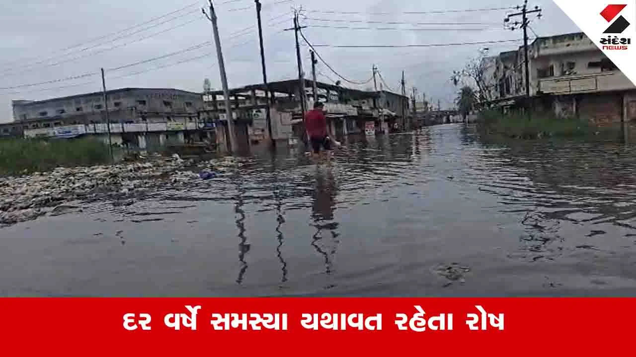 Surat News: શહેર અને ગ્રામ્ય વિસ્તારમાં પહેલા જ વરસાદે લોકોની મુશ્કેલી વધારી, જળબંબાકાર જેવી સ્થિતિ
