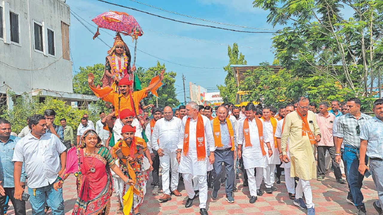 પંચમહાલના શહેરામાં પ્રદેશ ભાજપ પ્રમુખ જગદીશ વિશ્વકર્માની મુલાકાત