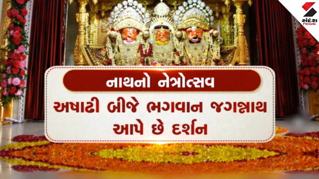 Netrotsav Vidhi at Ahmedabad Jagannath Temple: Gajvesh Darshan