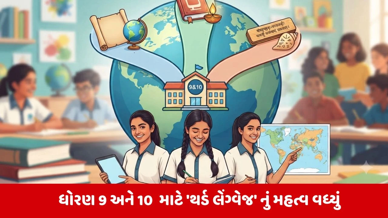 CBSE નો મોટો નિર્ણય, ધોરણ ૯ અને ૧૦ માં હવે 'થર્ડ લેંગ્વેજ' માં પાસ થવું ફરજિયાત 