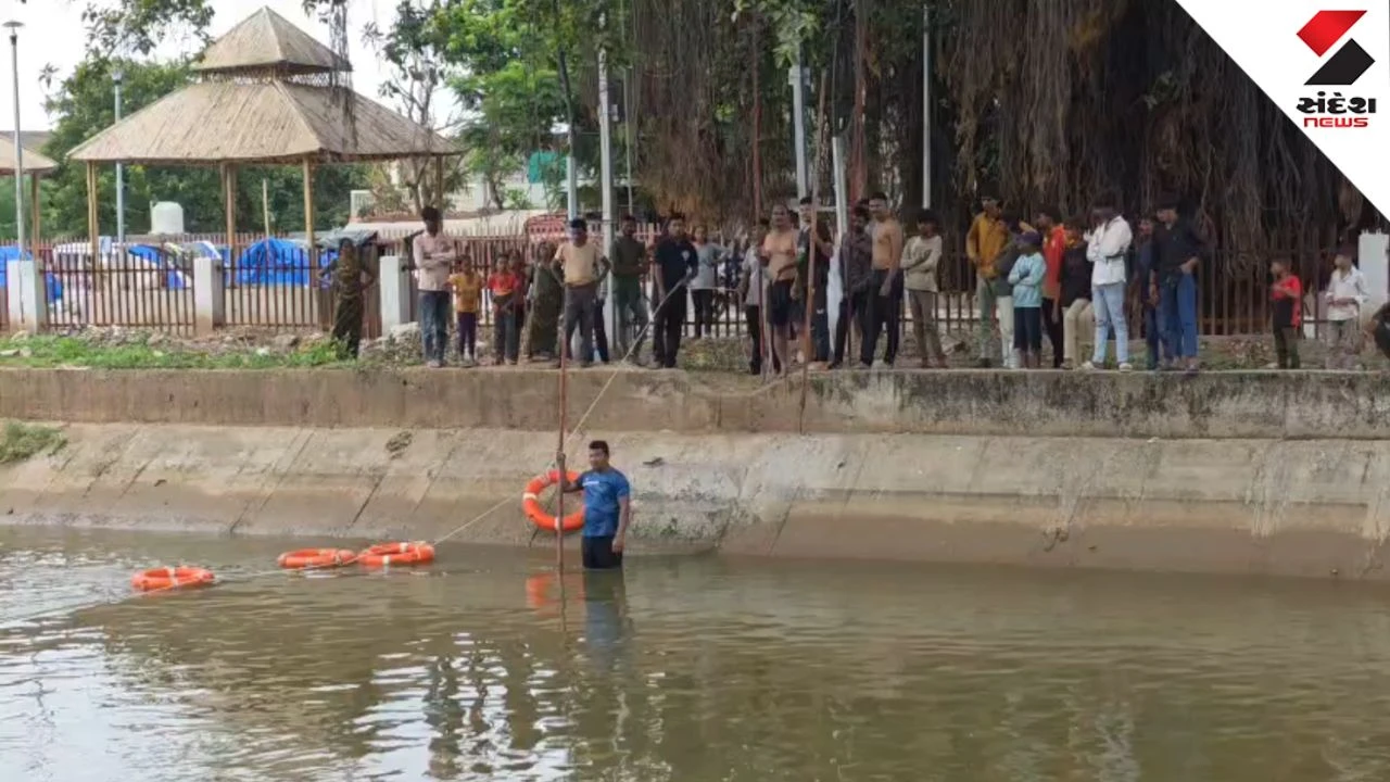 Kheda News: Laborer's Child Drowns in Nadiad Canal: Search Operation Underway