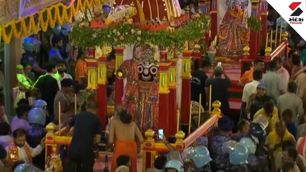 Ahmedabad Rathyatra Concludes Peacefully: Lord Jagannath Returns