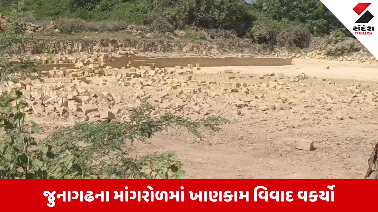Junagadh News: માંગરોળના દિવાસા ગામની ગૌચર જમીન પર ગેરકાયદે ખનન, સરપંચે કરી લેખિત રજૂઆત