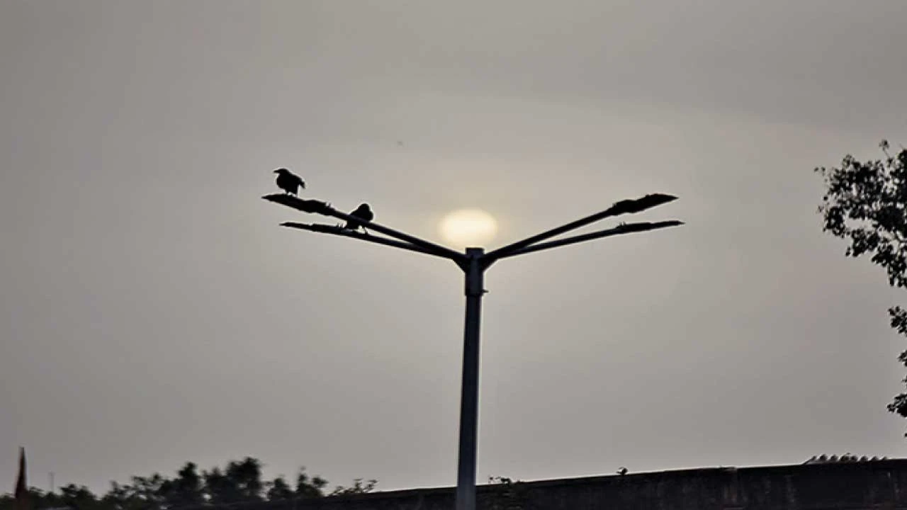 અમદાવાદમાં ઢળતી સાંજનો મનોરમ્ય નજારો