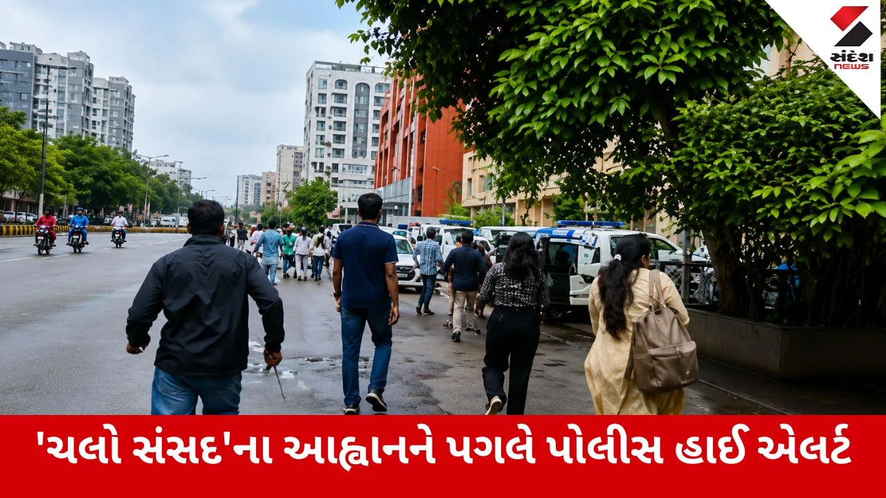 Ahmedabad : સોનમ વાંગચુકના સમર્થનમાં વિરોધ પ્રદર્શન, લો ગાર્ડનથી પ્રદર્શનકારીઓની અટકાયત