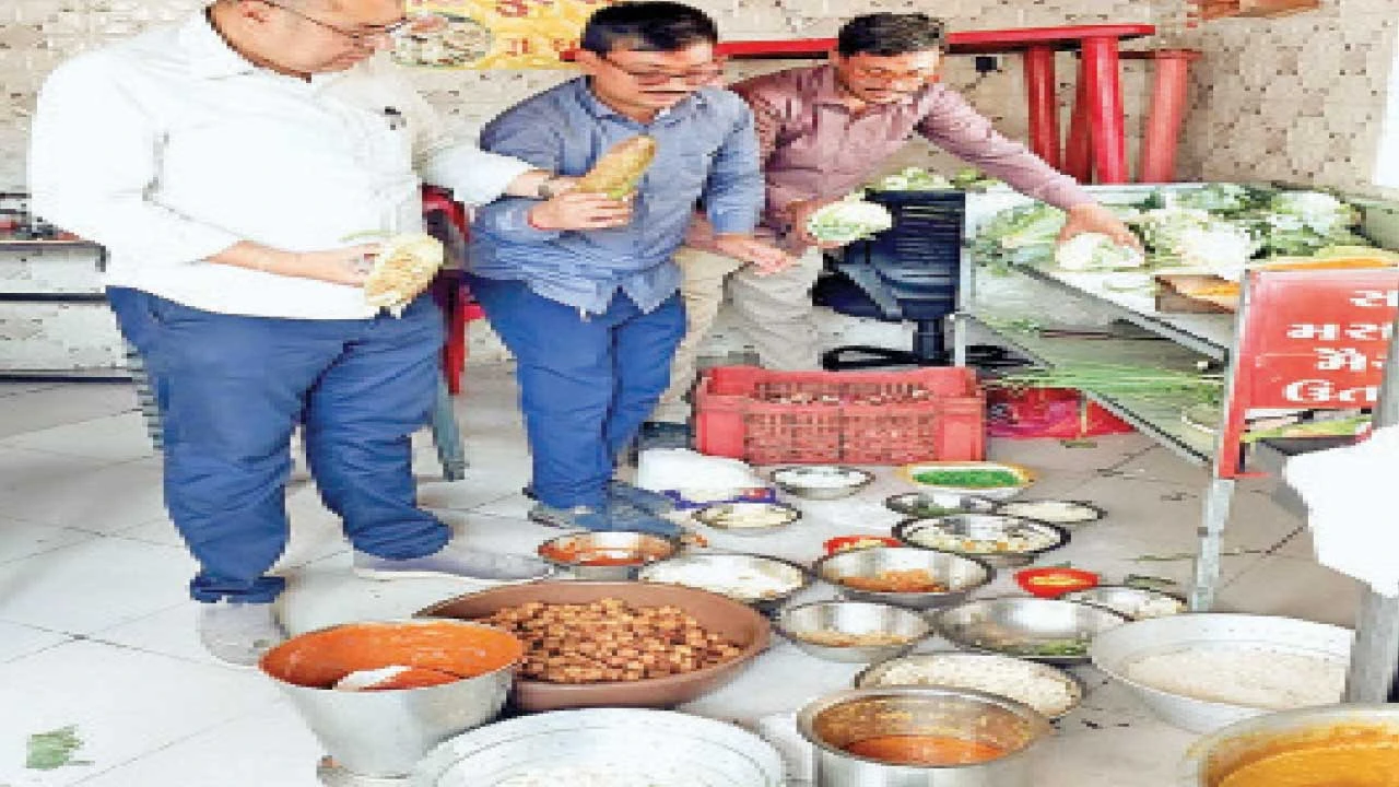એક વર્ષમાં 376 ખાદ્ય નમૂનાઓની તપાસ: 25 ફેલ, 7,915 કિલો અખાદ્ય જથ્થાનો નાશ