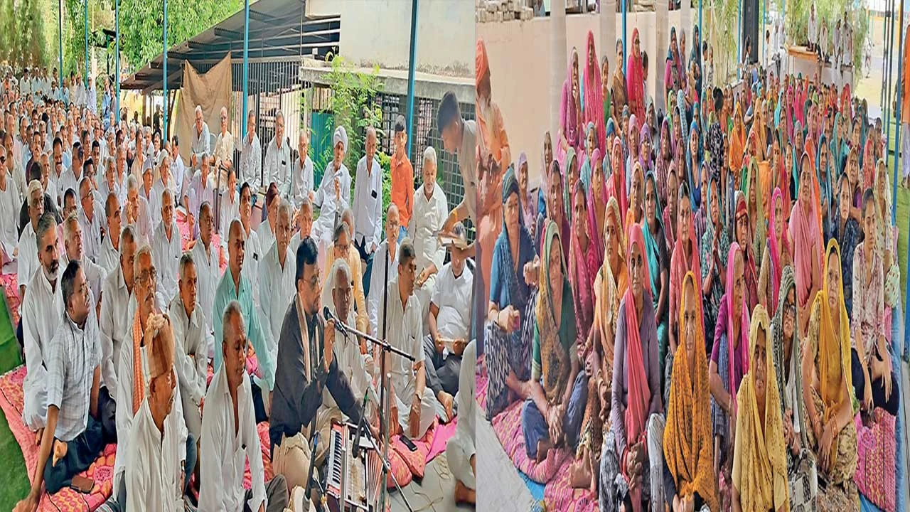 સાબરકાંઠાના વડાલી કબીર આશ્રામમાં દિવ્ય સત્સંગ મેળાવડો