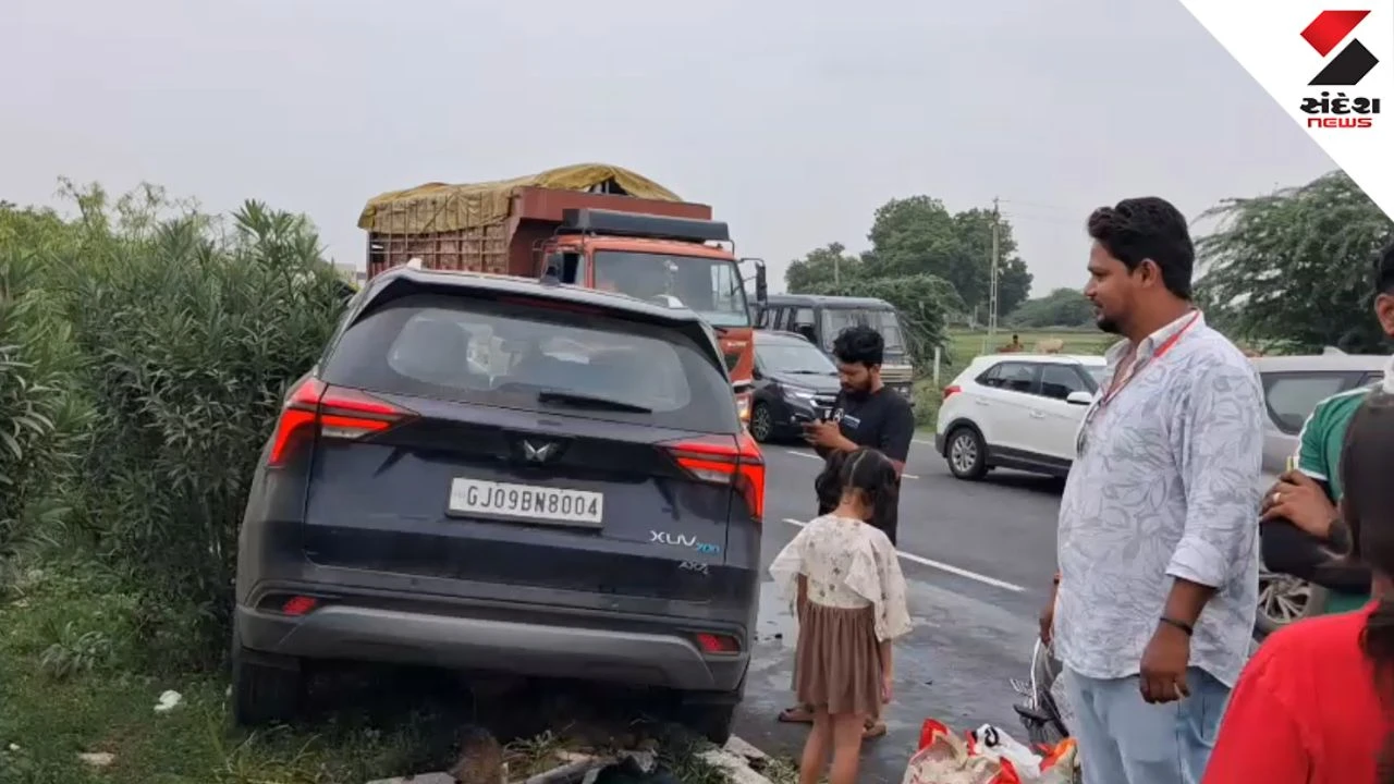 Sabarkantha News: Fatal Car-Bike Collision Near Prantij's Rasulpur, 1 Dead, 2 Injured