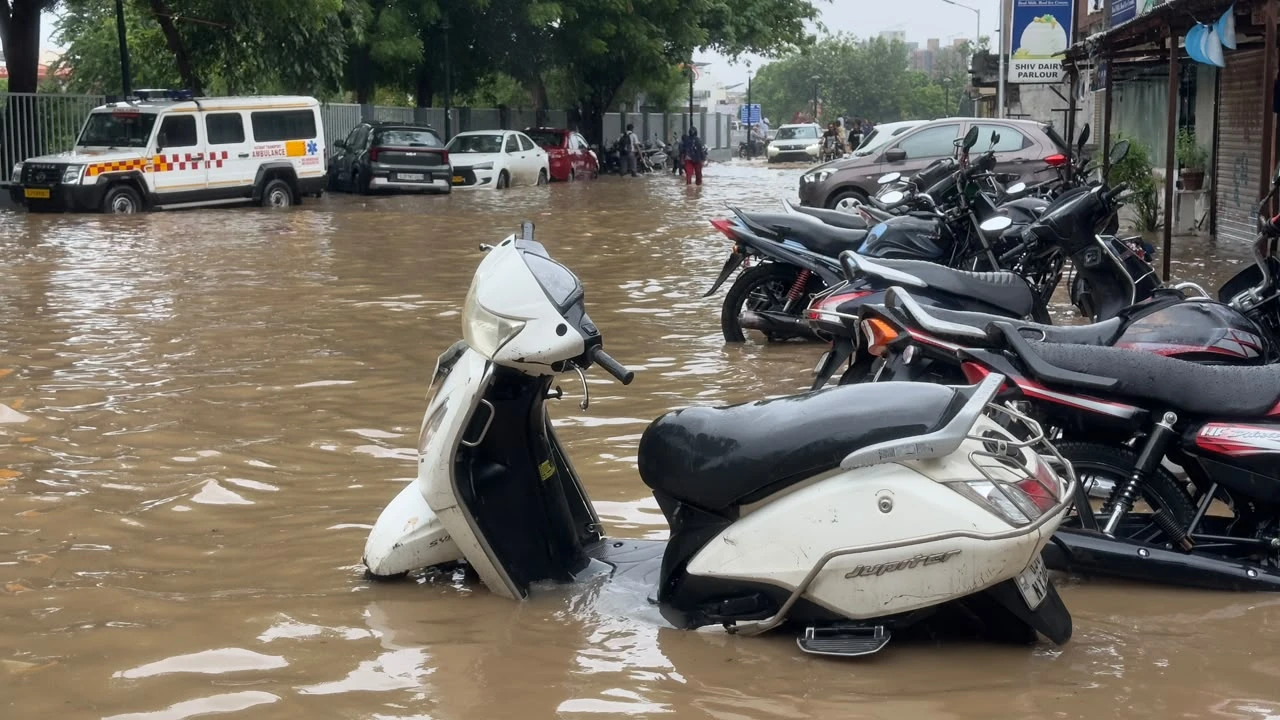 ચાંદલોડિયા વરસાદી પાણી