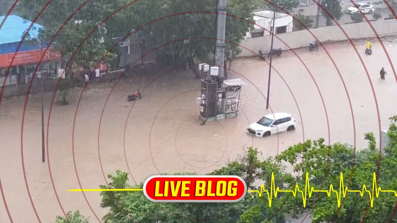 Gujarat Latest News LIVE : સવારે 8 થી 11 વાગ્યા સુધીનું મધ્ય-ઉત્તર ગુજરાતમાં રેડ એલર્ટ