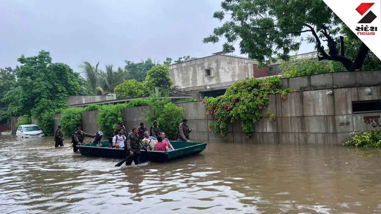 Gujarat Rain Update: Indian Army Launches HADR Operation, Rescues 43 People