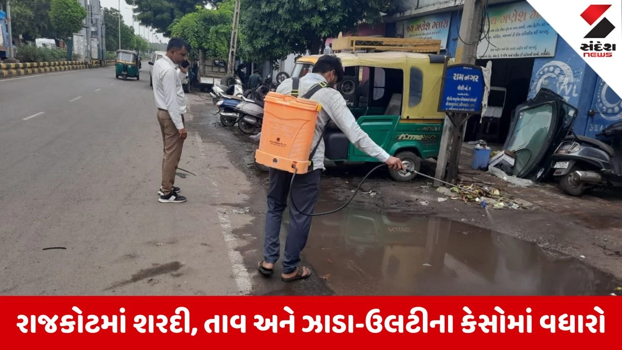 Rajkot News: શરદી-તાવ અને ઝાડા-ઉલટીના કેસોમાં ઉછાળો, મચ્છરોની ઉત્પત્તિ બદલ 677 એકમોને દંડ