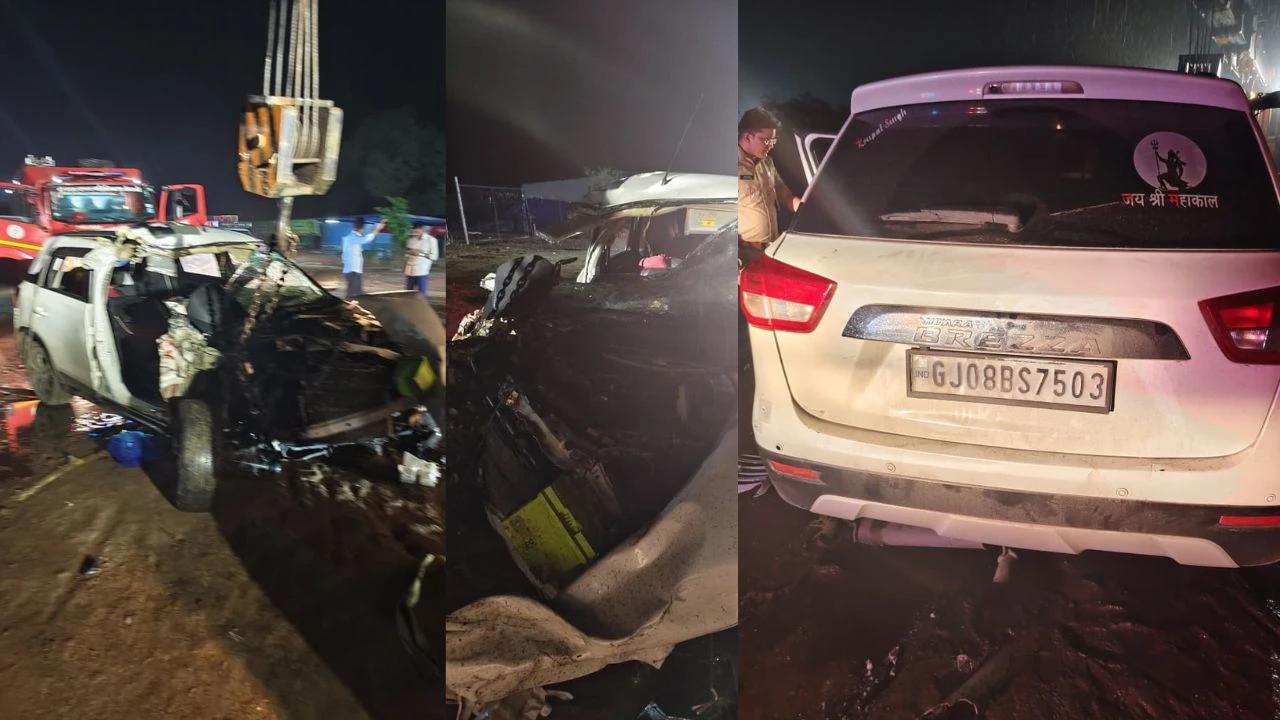Banaskantha News: Tragic Accident at Dhanera-Malotra Crossroad, 1 Dead & 3 Injured