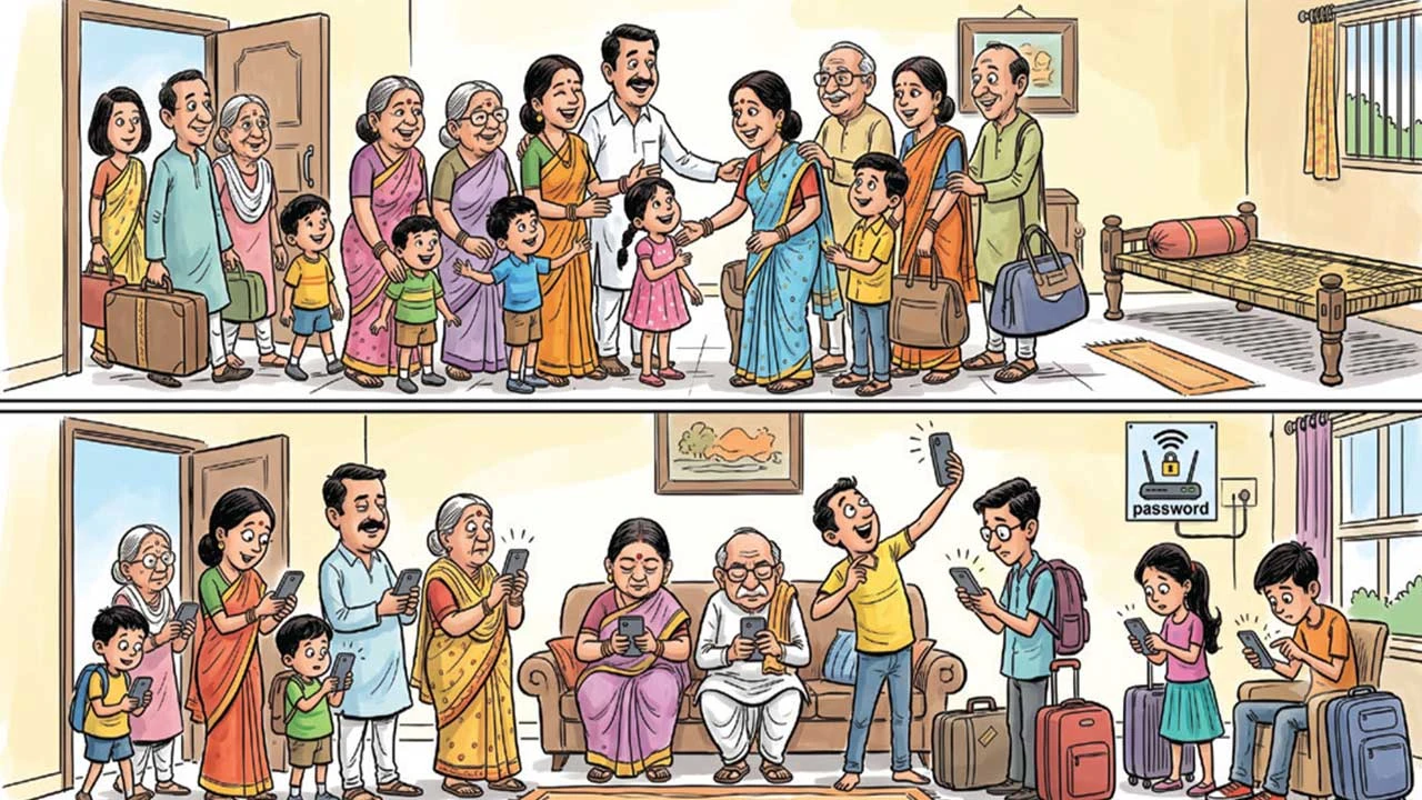 મહેમાનગતિ: જૂના અને નવા જમાનાની પરંપરામાં બદલાવ