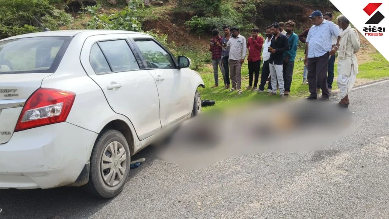 Banaskantha News: RoAD Accident on Ambaji Highway: 2 Killed in Car-Bike Collision Near Maneknath Gufa