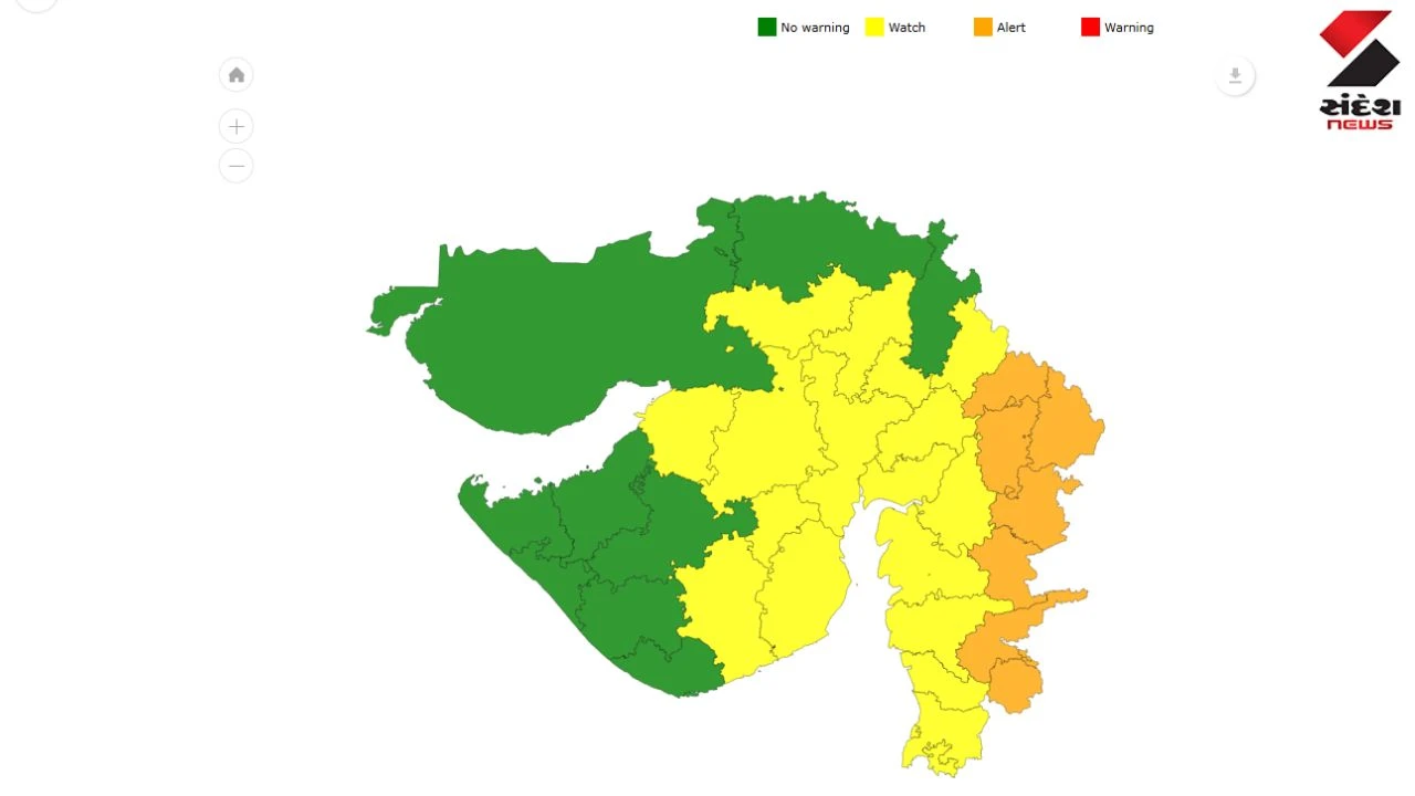 Gujarat Weather Update: IMD Issues Orange & Red Alert For Several Districts Rain Forecast