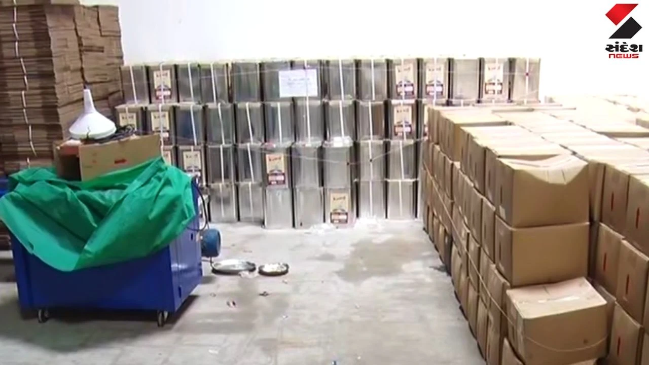 Gandhinagar News: Duplicate Ghee Factory Busted in Chhatral GIDC