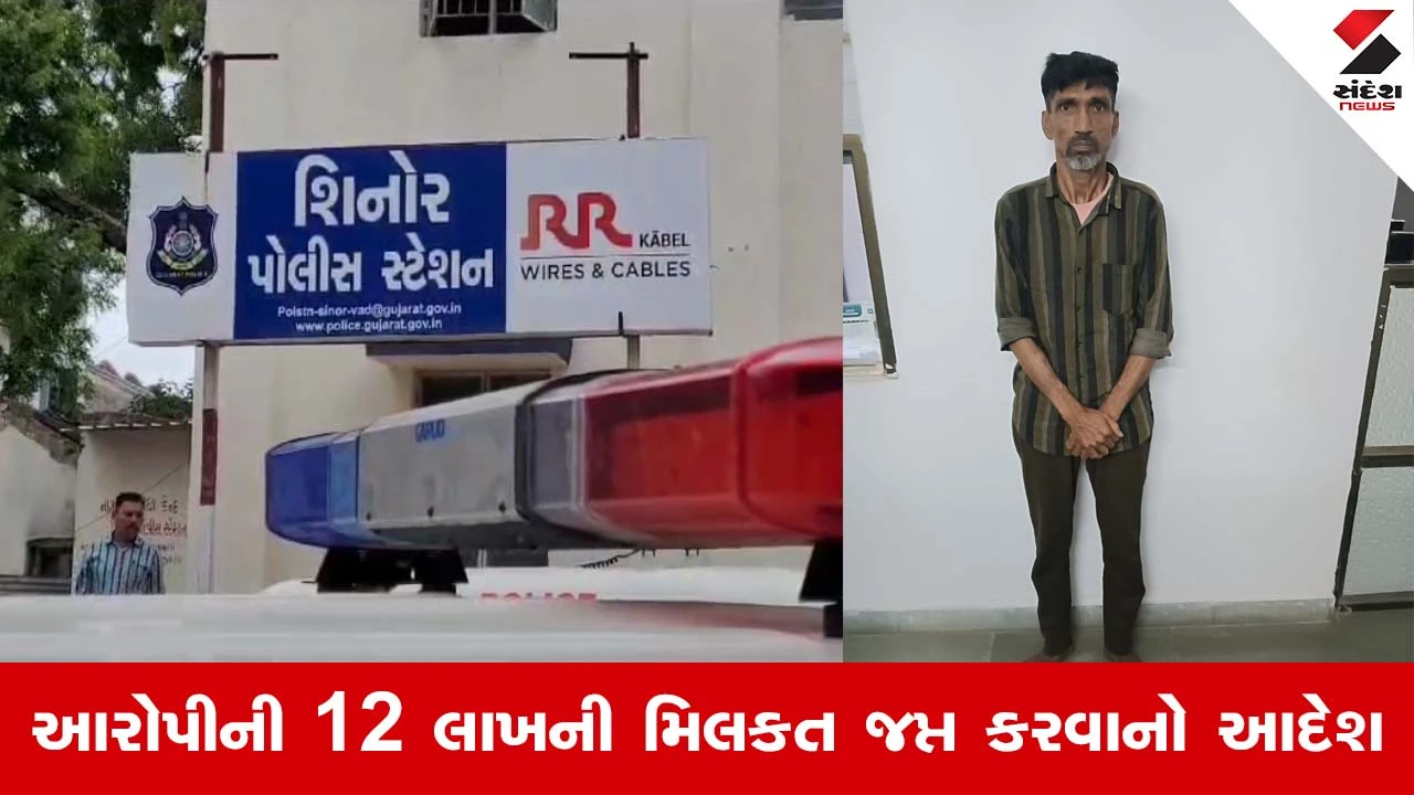 Vadodara News : શિનોર હનીટ્રેપ કેસમાં ઐતિહાસિક ચુકાદો, ગેરકાયદે કમાણીની મિલકત થશે જપ્ત
