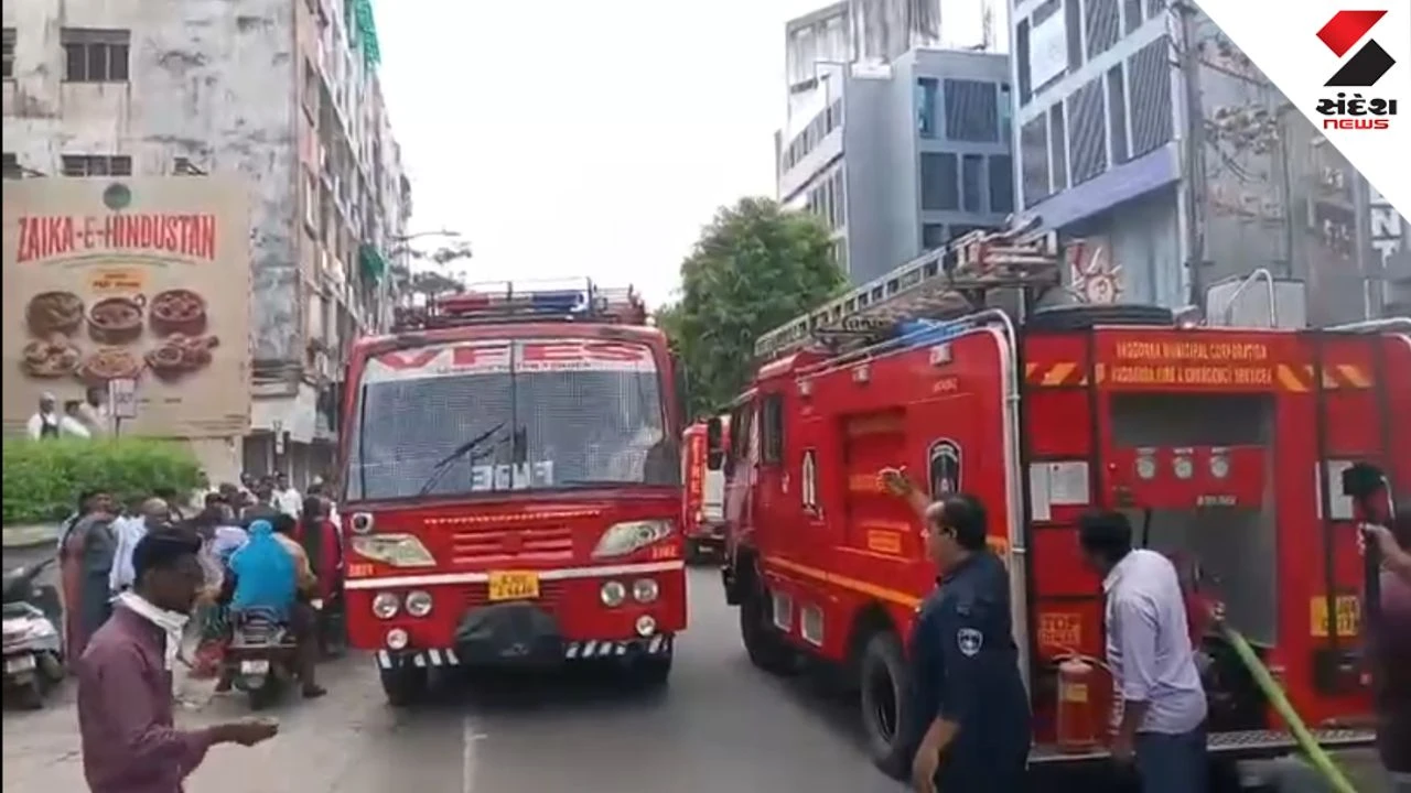 Vadodara News: Fire Breaks Out at Hotel Presidency in Sayajigunj