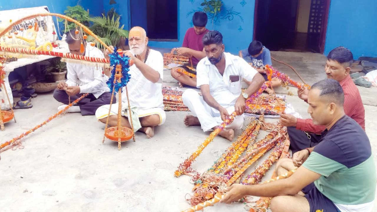 ડભોઇ હરિહર આશ્રામ ખાતે 27મી કાવડયાત્રાની ભવ્ય તૈયારીઓ શરૂ