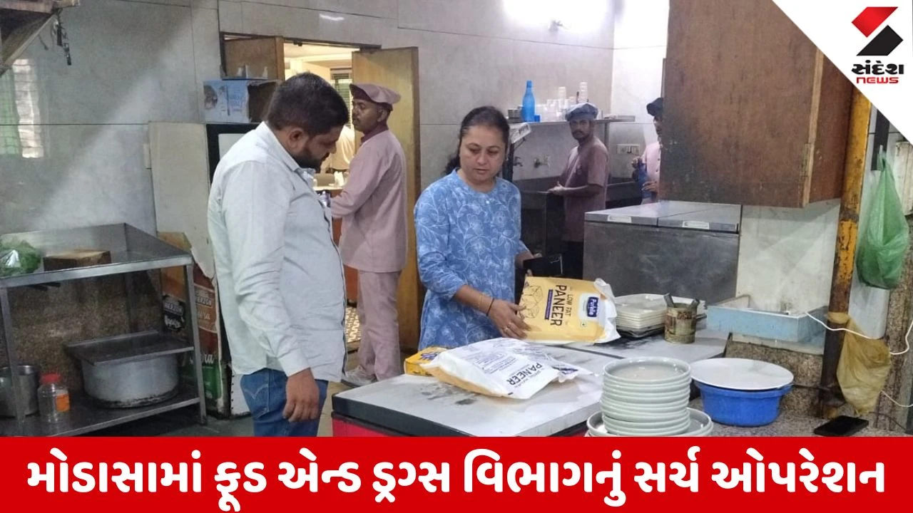 Aravalli News: મોડાસામાં એનાલોગ પનીર મામલે ફૂડ એન્ડ ડ્રગ્સ વિભાગની રેડ, 11 પેઢીઓમાંથી લેવાયા સેમ્પલ