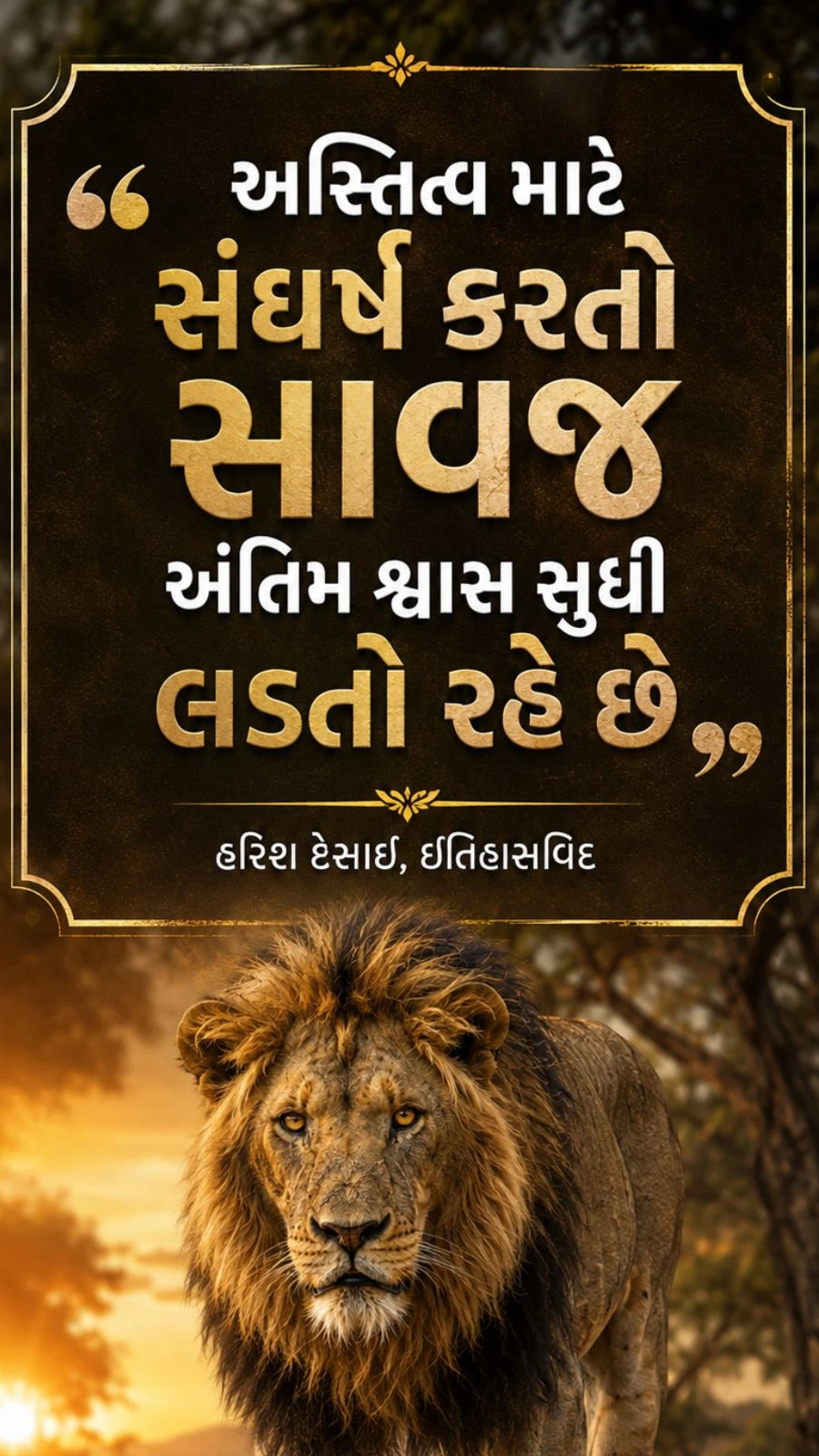 Gir Lion Population Rises to 891: Journey from 12 to Success