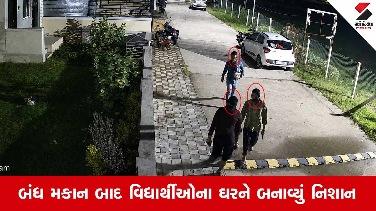 Vadodaraના વાઘોડિયામાં મોડી રાત્રે તસ્કરોનો આતંક: ચોરીમાં કશું ન મળતાં વિદેશી વિદ્યાર્થી પર ઘાતકી હુમલો