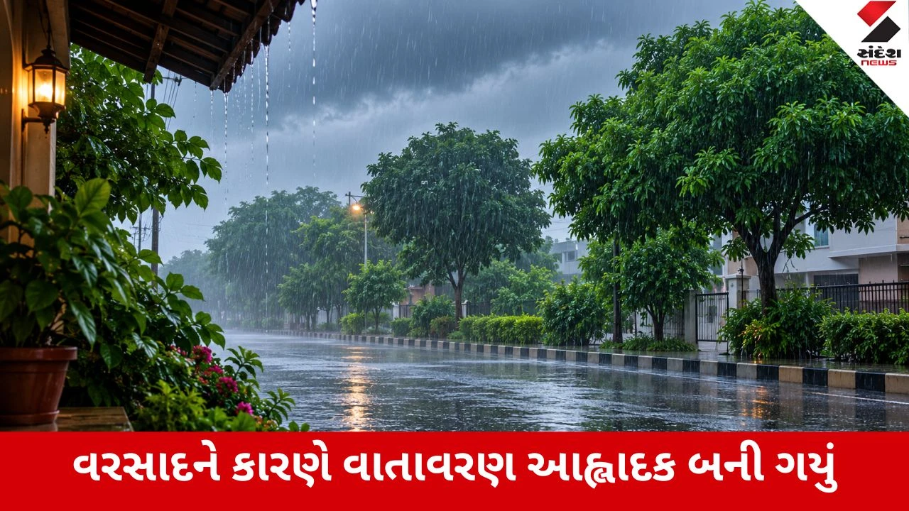 Monsoon 2026 : ગુજરાતમાં સવારથી વરસાદી માહોલ, 5 જિલ્લામાં યલો એલર્ટ, અમદાવાદ અને રાજકોટમાં ઝરમર વરસાદ, Video