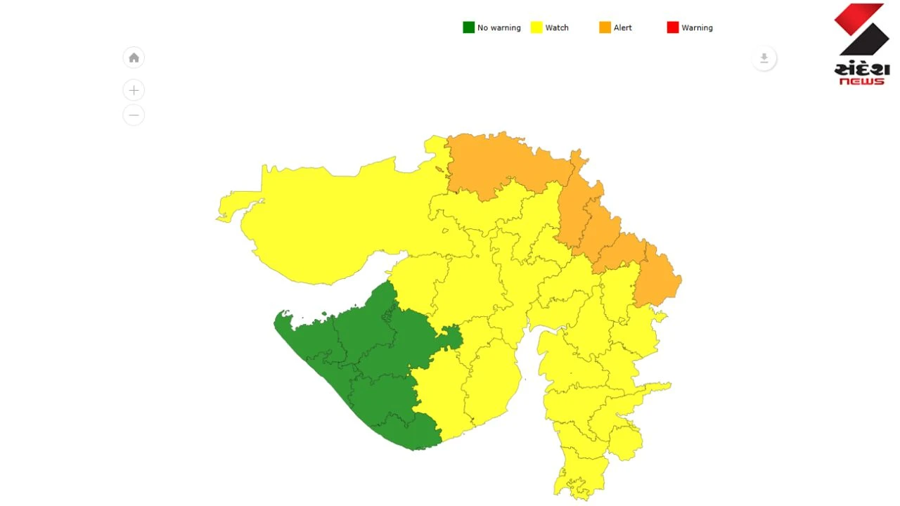 Gujarat Weather Update: Rain Forecast in 27 Districts of Gujarat Till 4 PM: Orange Alert in 5 Districts
