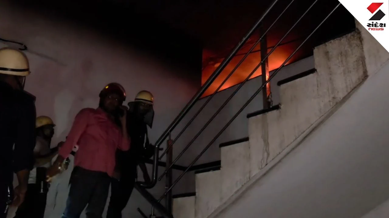 Fire At Rajhans Cinema Ankleshwar Bharuch No Casualties