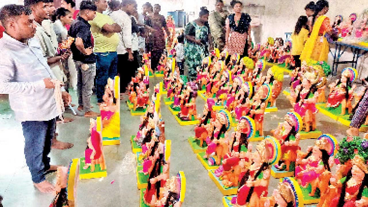 વડોદરાના સંખેડા સહિત તાલુકામાં દશામાનું 10 દિવસીય ભવ્ય આતિથ્ય