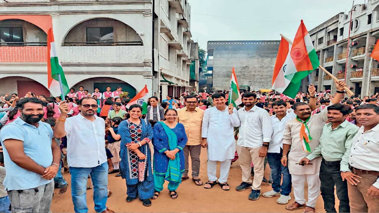 Bayad: બાયડમાં સ્વાતંત્ર્યદિન પૂર્વે તિરંગા યાત્રા યોજાઈ