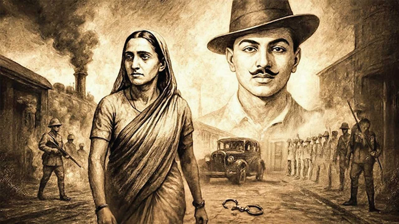 દુર્ગાભાભીએ ક્રાંતિકારીઓને રક્તતિલક કર્યું