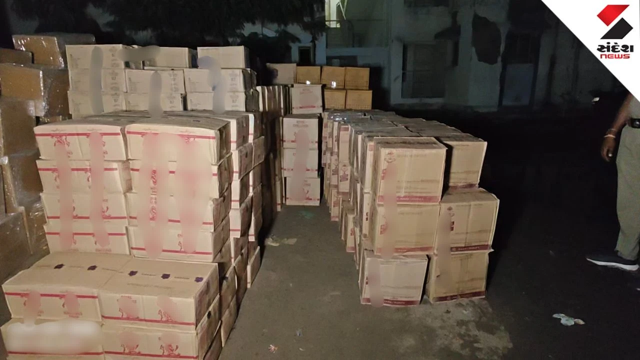 Ahmedabad News: Bagodara Police Seize Illicit Liquor Worth Rs 26.81 Lakh in Truck