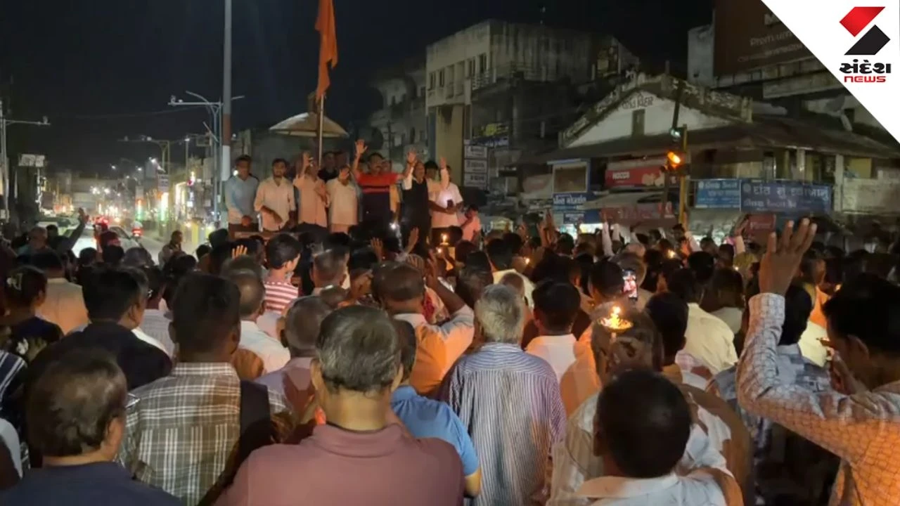 Aravalli News: Modasa Candle March for Dr Harsh Pandya Surat Medical College Ragging Suicide Case