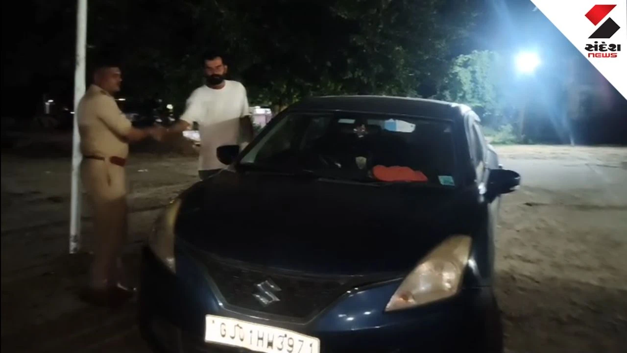 Mehsana News: Kheralu Police Saves Car Driver Life Having Chest Pain | Exemplary Human Service