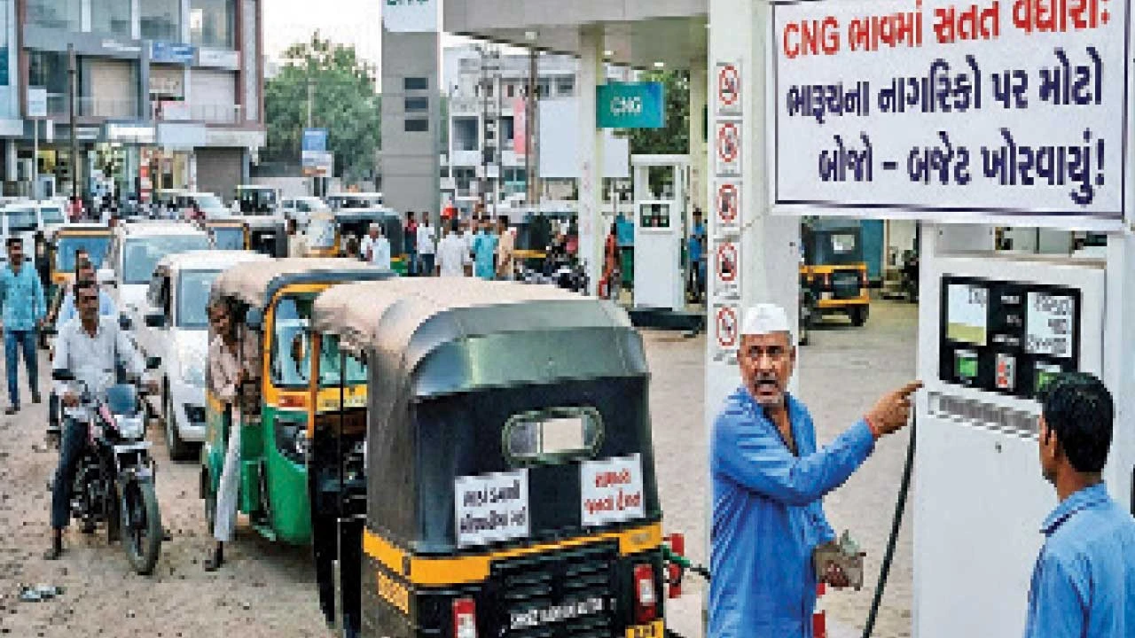 ભરૂચમાં CNG ના ભાવ વધારાથી વાહન ચાલકો પરેશાન