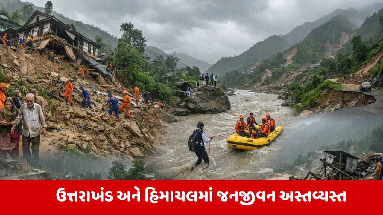 Weather Update: ઉત્તરાખંડ અને હિમાચલમાં વરસાદનું તાંડવ, ખાણ ધસતા 3 કામદારો દટાયા