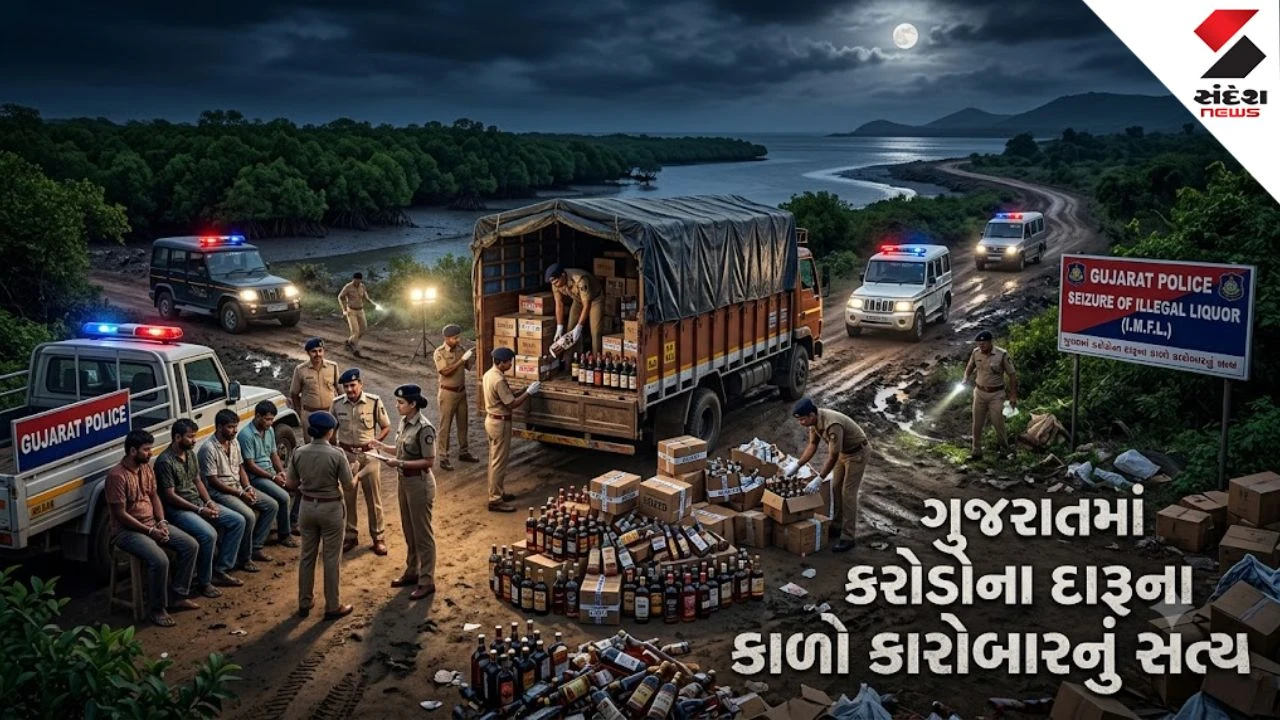 Sandesh Indepth : દારૂમુક્ત ગુજરાતનો ફ્લોપ શો: કરોડોનો દારૂ, નકલી ફેક્ટરીઓ અને 'ખાખી'ની ખામોશી