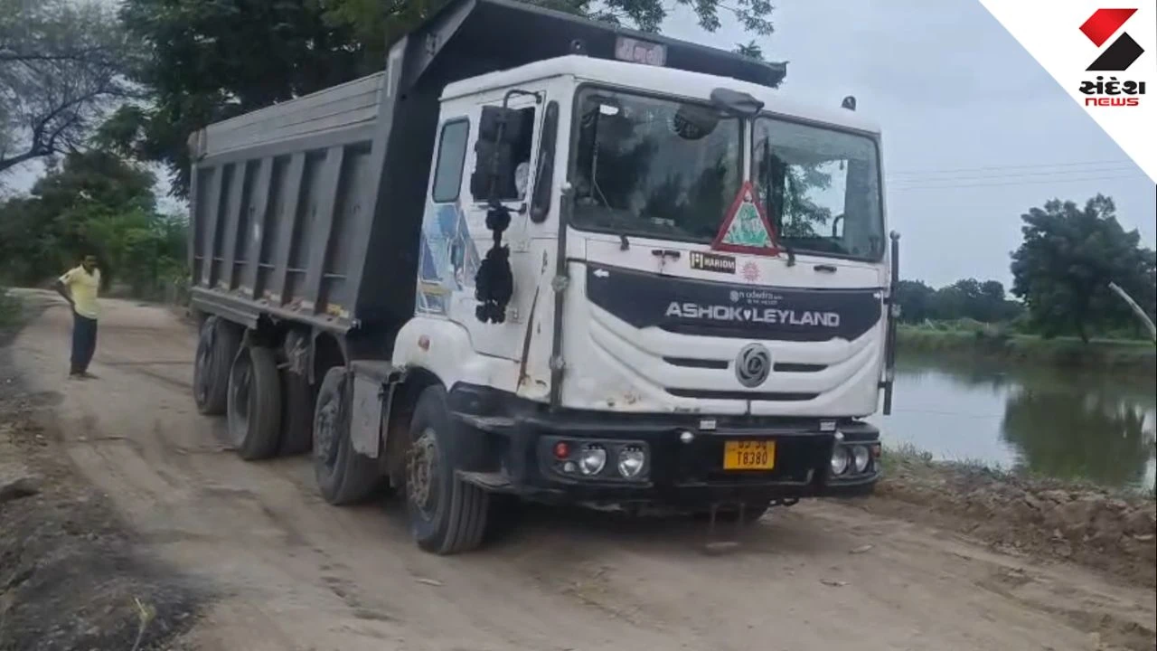 Ahmedabad News: Nanodra-Devdholera Road Damaged Within 2 Years Due to Overloaded Dumpers in Bagodra
