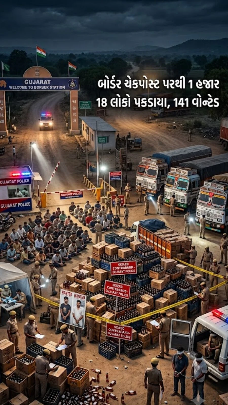 Sandesh Indepth: Gujarat Prohibition Reality, Illegal Liquor and Police Nexus