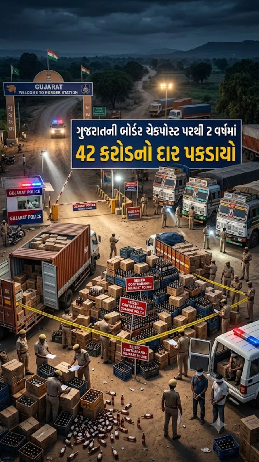 Sandesh Indepth: Gujarat Prohibition Reality, Illegal Liquor and Police Nexus