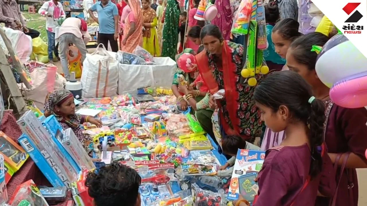 Surendranagar News: Grand Fair Organized at Dashama Temple Near Bapuraj Dairy in lakhtar