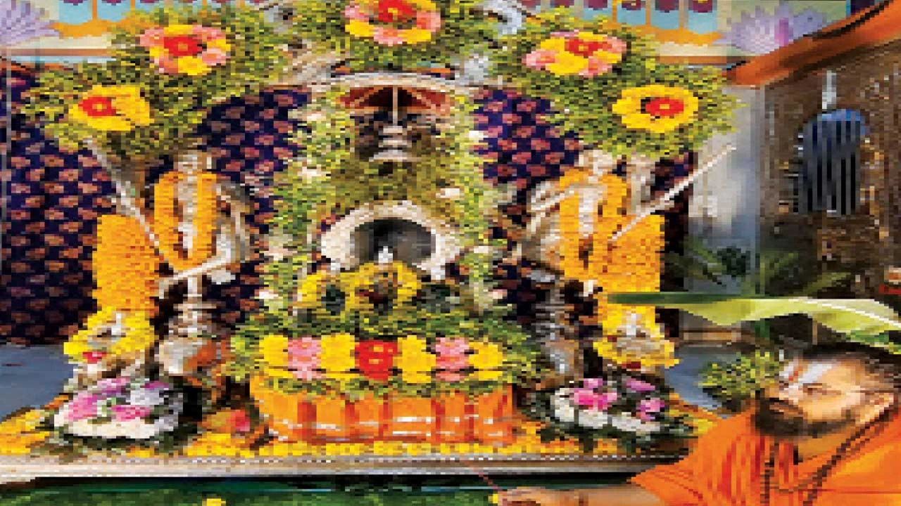ડભોઇ બદ્રીનારાયણ મંદિરમાં શ્રાવણ-ભાદોના દિવ્ય હિંડોળા દર્શન