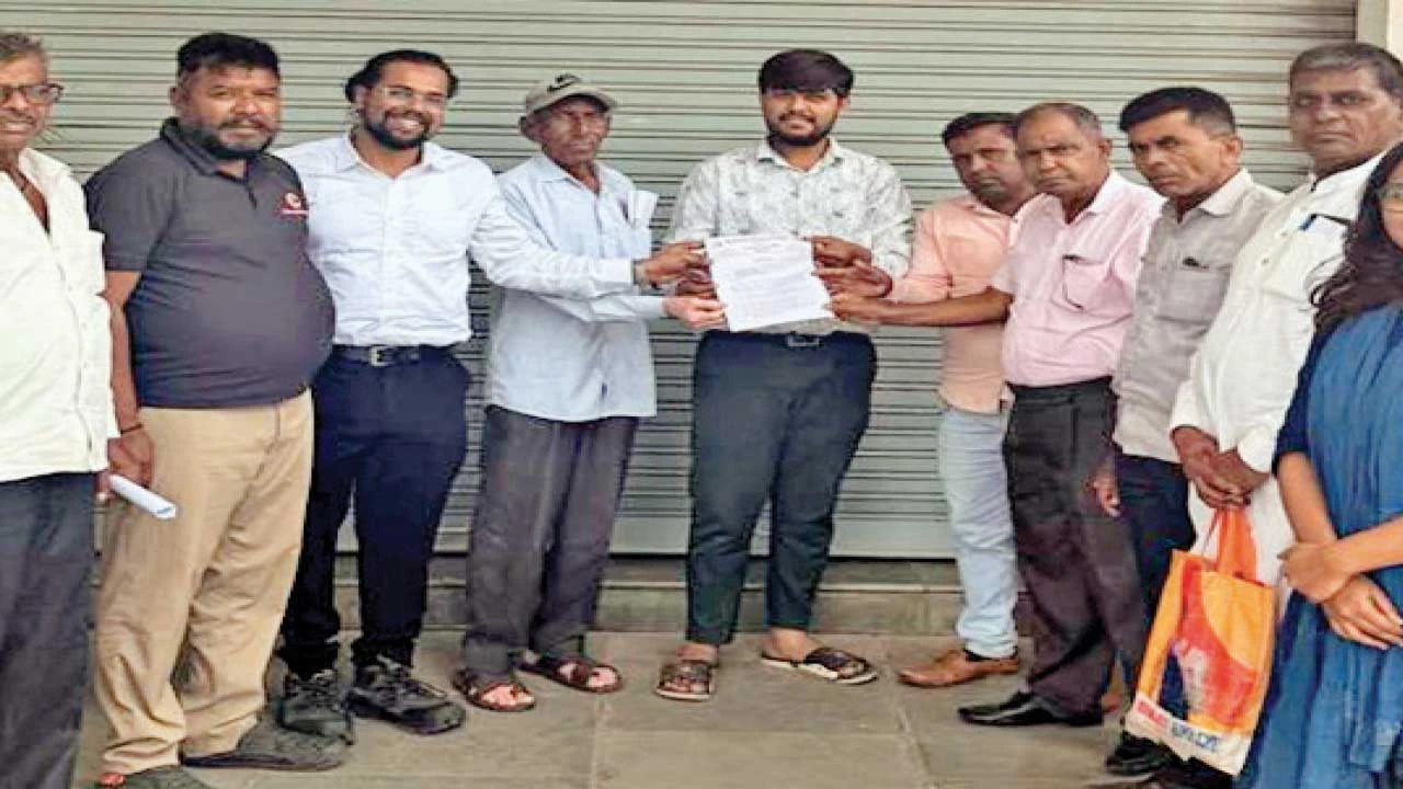 હિંમતનગર: ખેડૂતોની સમસ્યાઓ દૂર કરવા સાબરકાંઠા કિસાન સભા દ્વારા આવેદનપત્ર