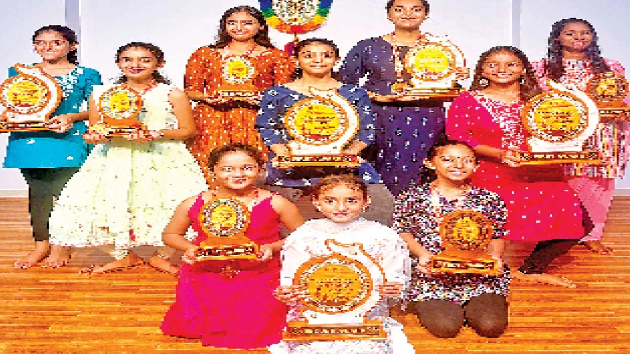 નટરાજન નૃત્યના વિદ્યાર્થીઓનું મુંબઇ રાષ્ટ્રીય સ્પર્ધામાં શ્રેષ્ઠ પ્રદર્શન